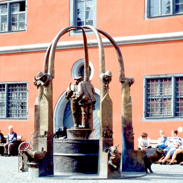 Schrannenbrunnen 1991